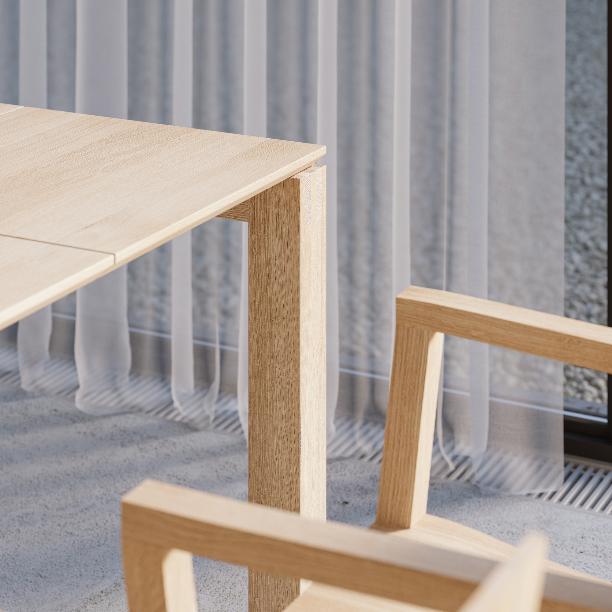  Tisch GRATUS BUTTERFLY cam2 Maßgefertigt aus Massivholz von vitamin design