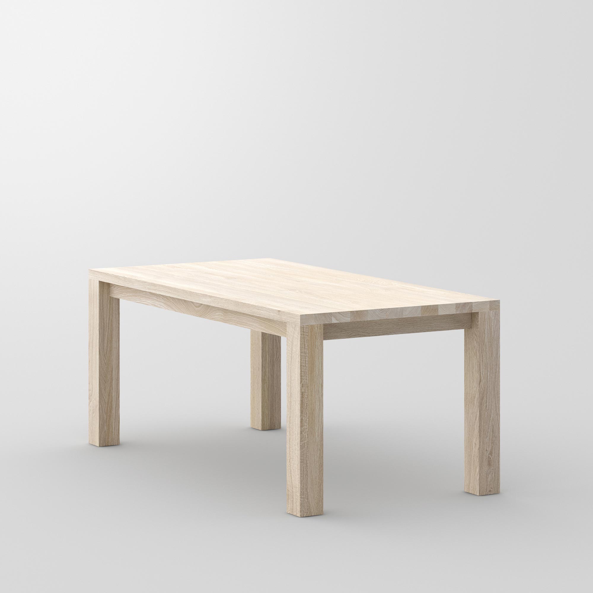 Esszimmertisch Massivholz CUBUS 4 B10X10 cam3 Maßgefertigt aus Massivholz von vitamin design