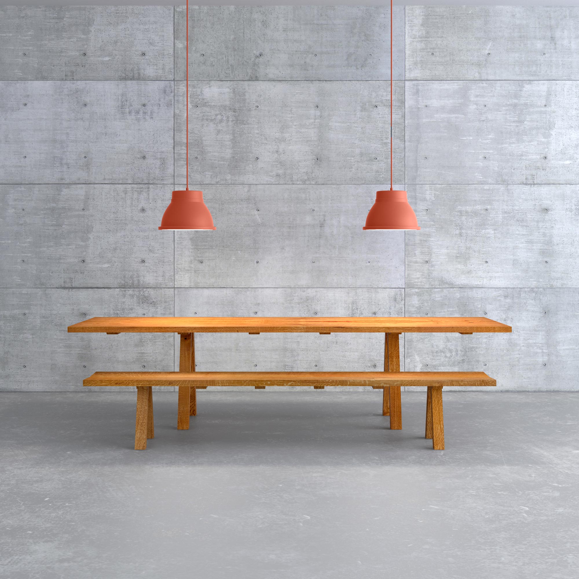 Design Baumtisch PAPILIO pk Maßgefertigt aus Massivholz von vitamin design
