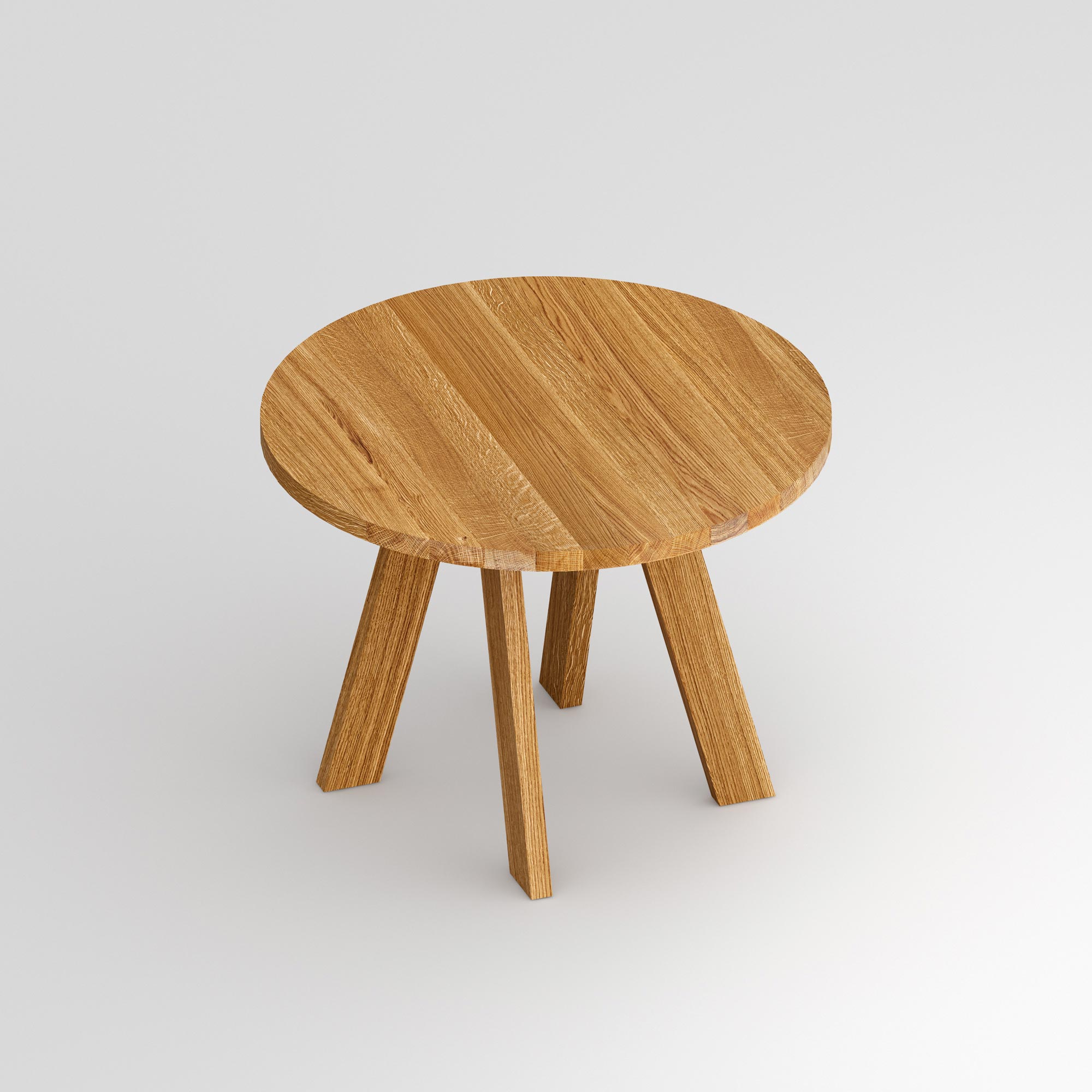 Designtisch Rund ZIRKEL cam3 Maßgefertigt aus Massivholz von vitamin design