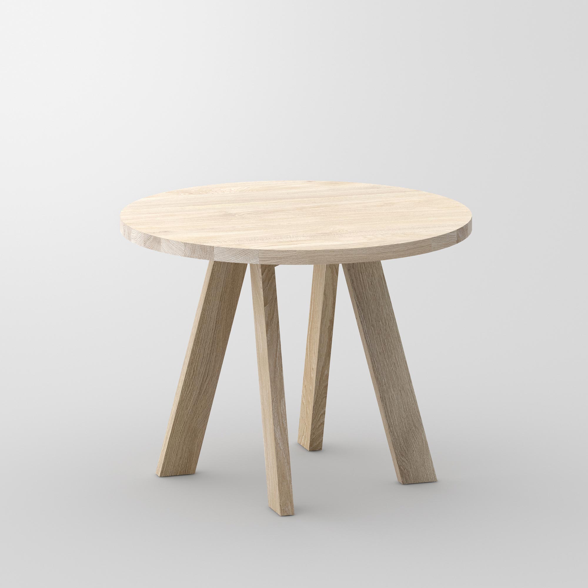 Designtisch Rund ZIRKEL cam1 Maßgefertigt aus Massivholz von vitamin design