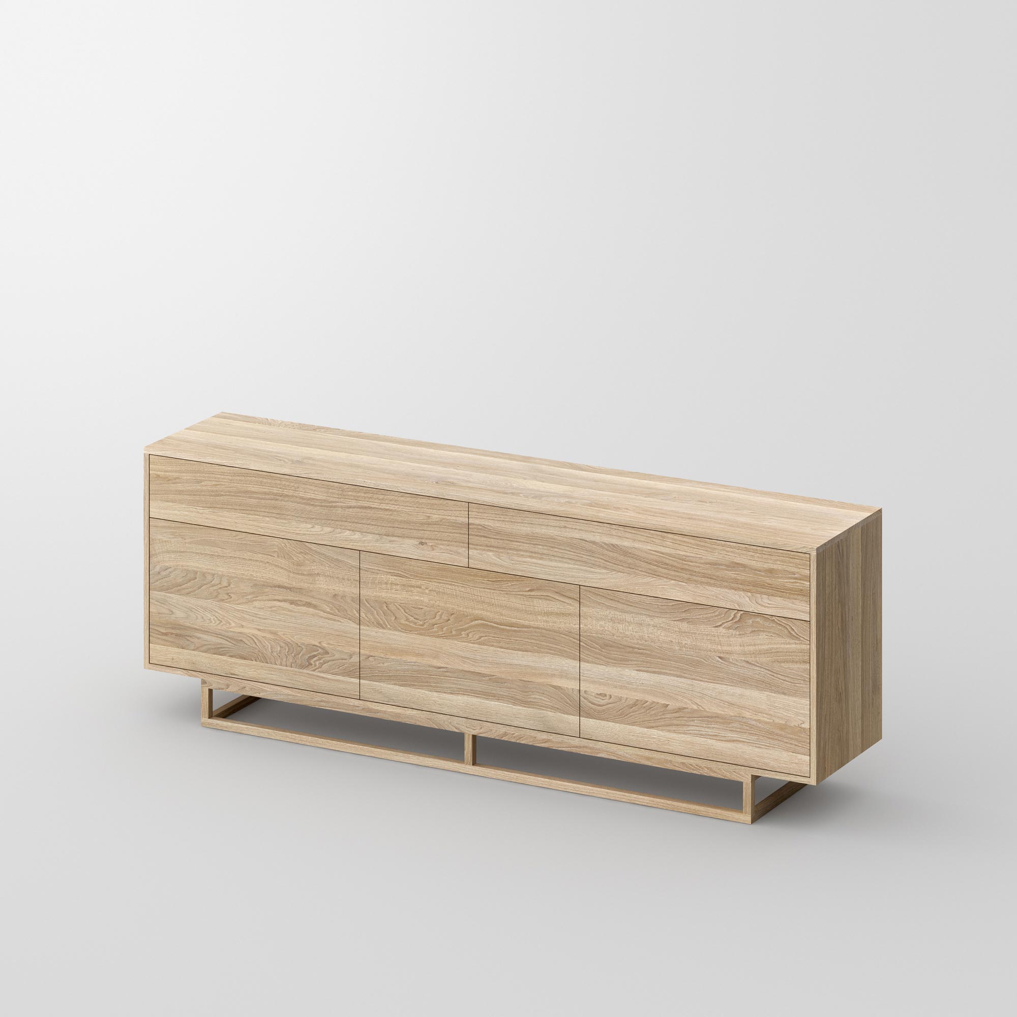 Holz Designerkommode LINEA cam1 Maßgefertigt aus Massivholz von vitamin design