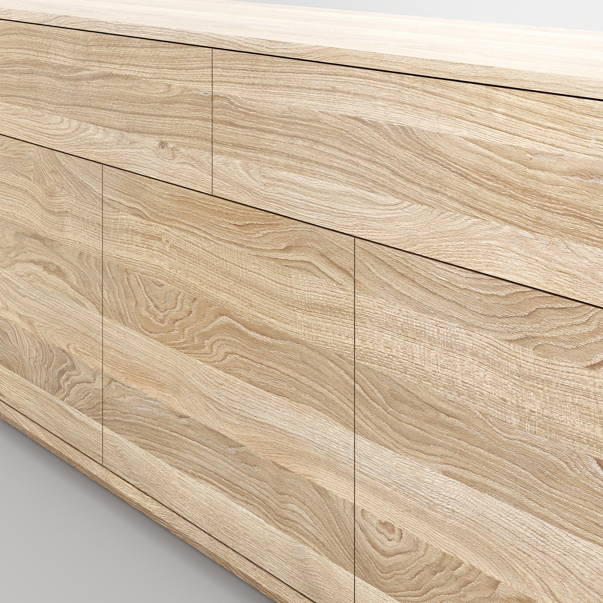 Holz Designerkommode LINEA 1 Maßgefertigt aus Massivholz von vitamin design