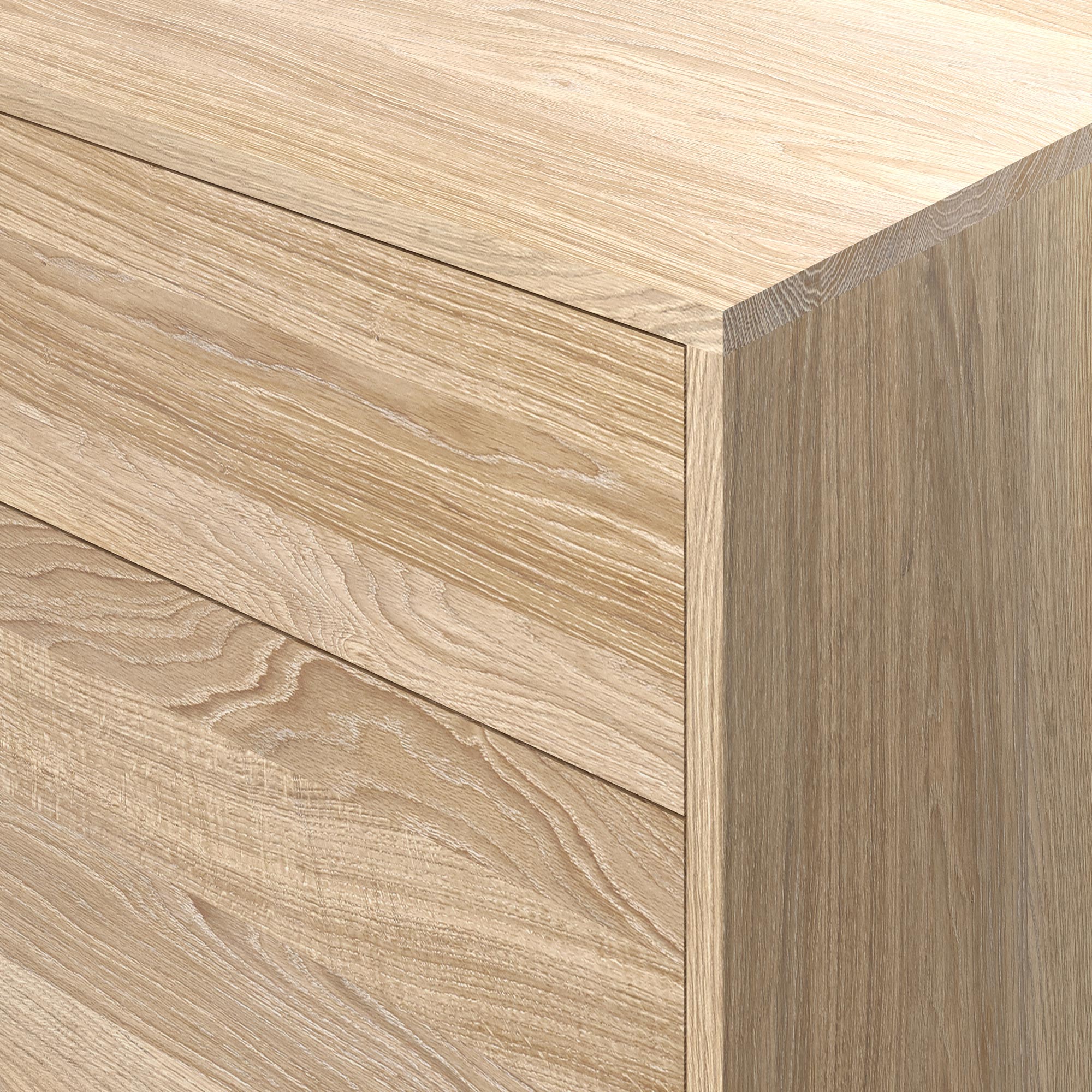 Holz Designerkommode LINEA 1 Maßgefertigt aus Massivholz von vitamin design