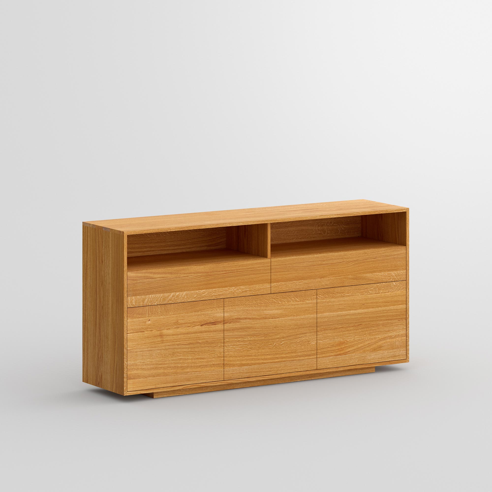 Holz Designerkommode LINEA cam1 Maßgefertigt aus Massivholz von vitamin design