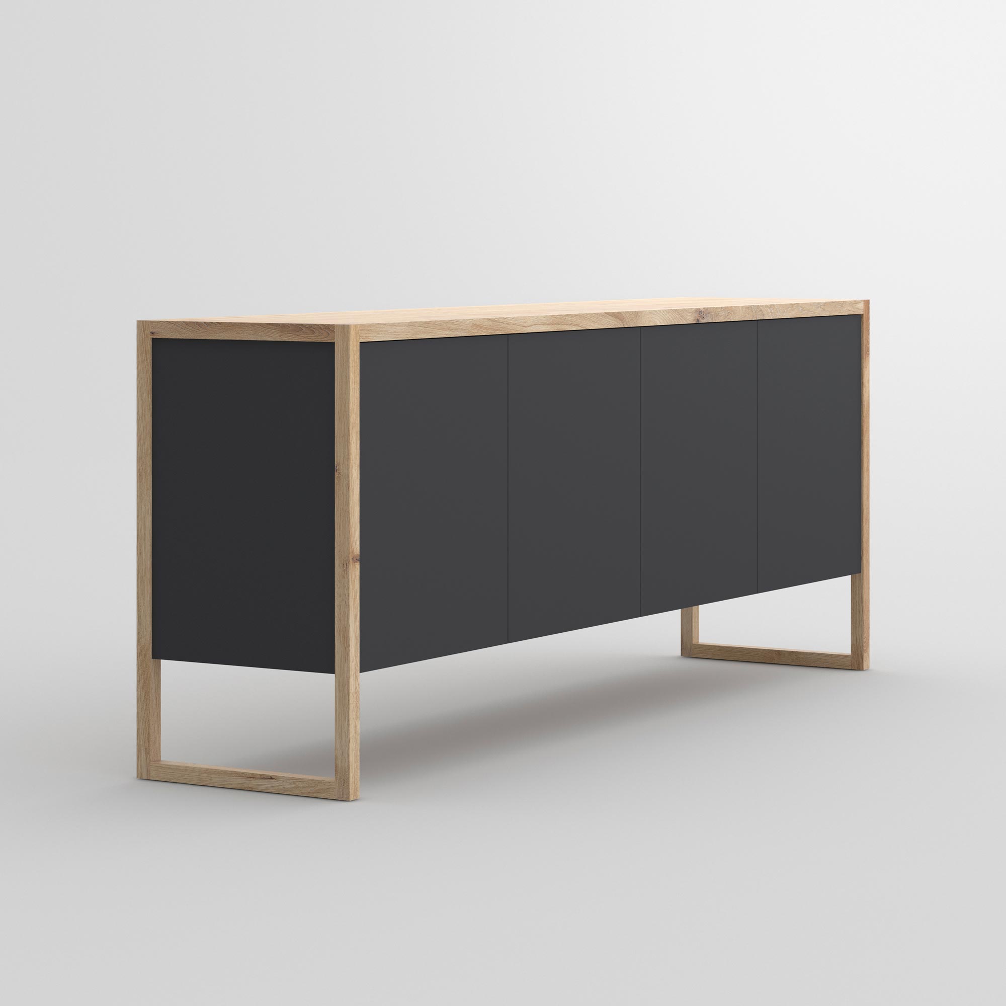 BIO-MDF Holzkommode SENA cam2 Maßgefertigt aus Massivholz von vitamin design